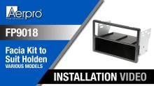 Embedded thumbnail for FP9018 Holden Commodore vt-vx facia kit installation
