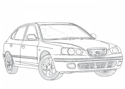 Hyundai Elantra 2000-2005 XD | Aerpro